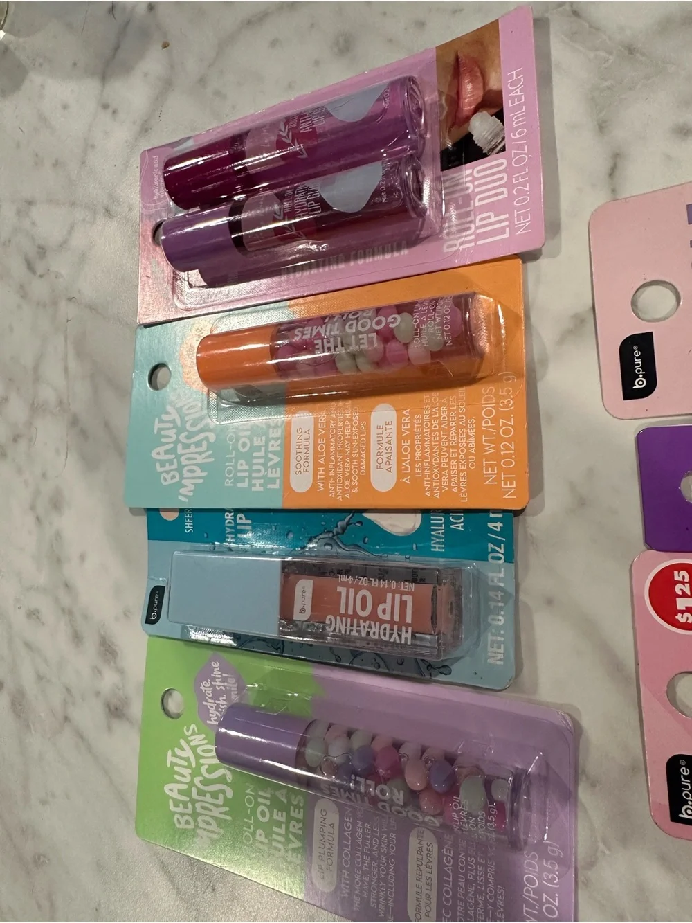 Lip oils & cuticle oils